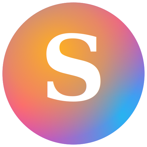 Logo Scalyo — symbole seul, orbe violet au S blanc
